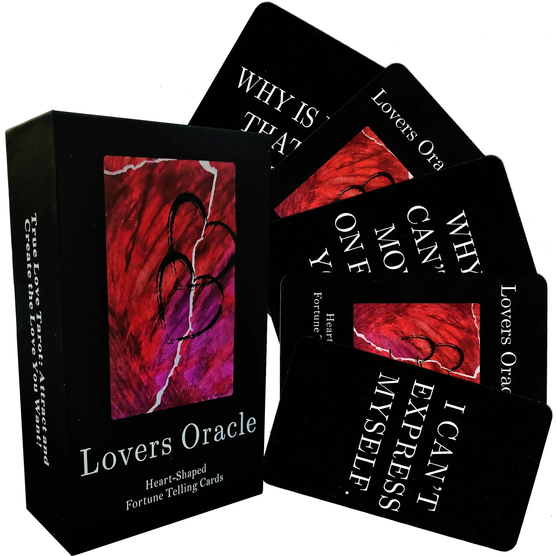 12x7cm  Lovers Oracle Cards High Quality Tarot Cards Deck Box Predictions Darkness Runes Classic Divination Fate Entertainment