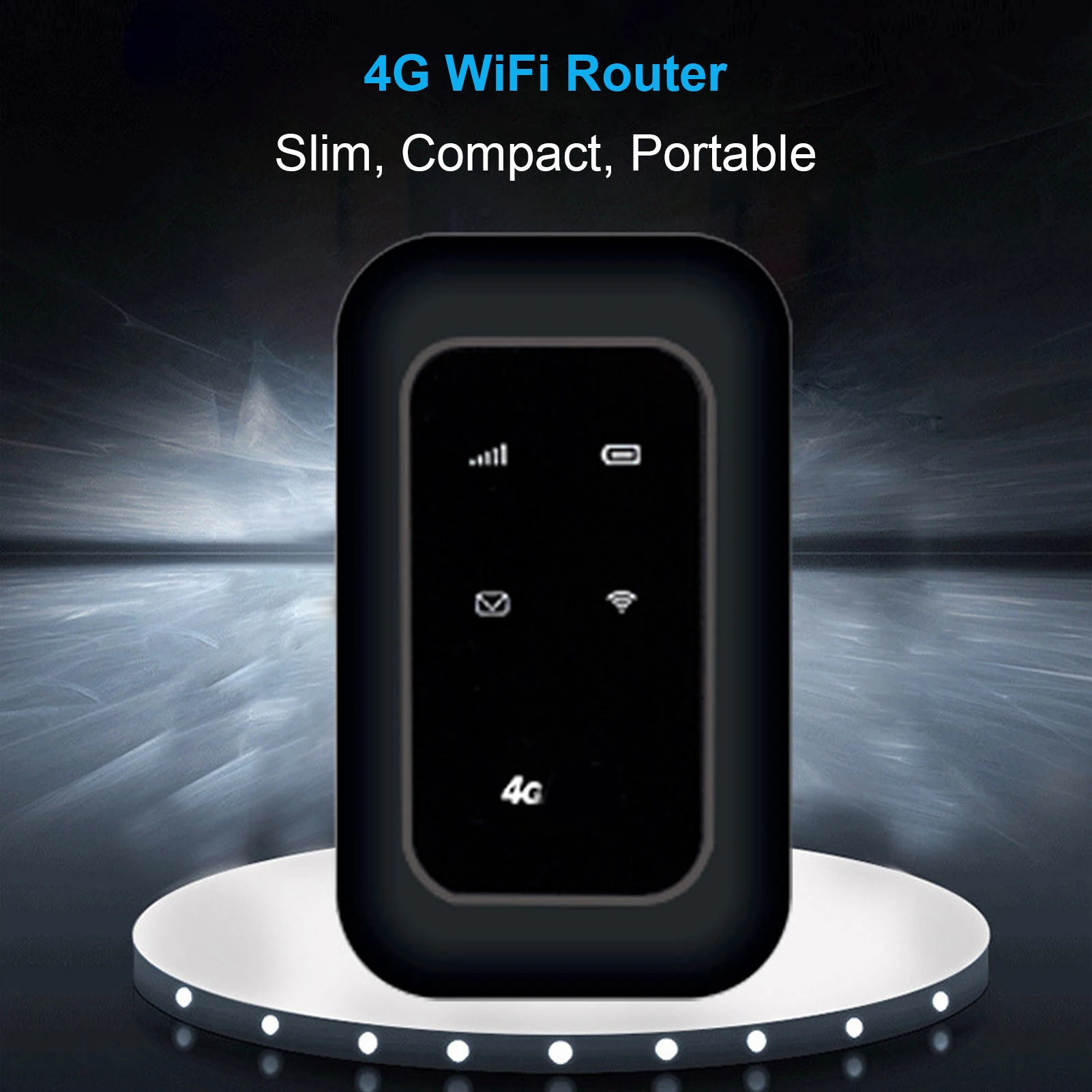 아시아용 4G LTE 모바일 와이파이 핫스팟 라우터 150Mbps 다기능 고속 지원 10명 사용자 연결 4G 휴대용 와이파이