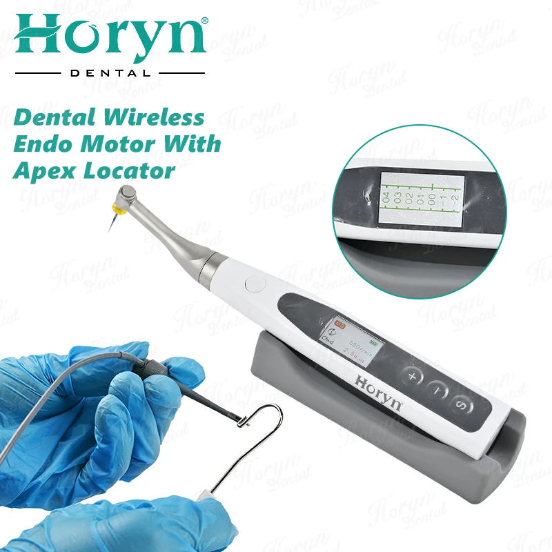 Motor endodóntico Dental 2 en 1 con localizador de ápice, Motor Endo 16:1 contra Ángel para tratamiento del conducto radicular, instrumento Dental básico