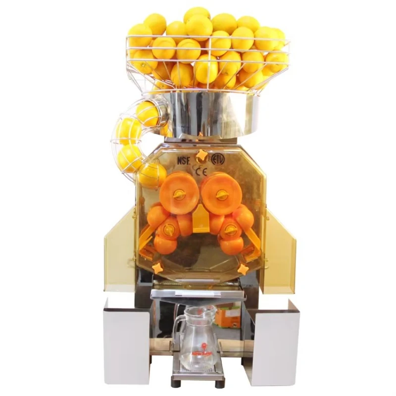 NS2000A-2S Cold Press Juicer Lime and Lemon Squeezer Commercial Electric Orange Juicer with CE Certificate