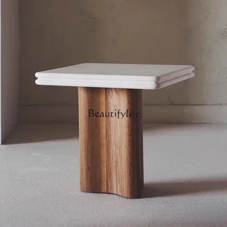 

Wabi Sand Wind Natural Travertine Coffee Table Living Room Home Creative Coffee Table Solid Wood