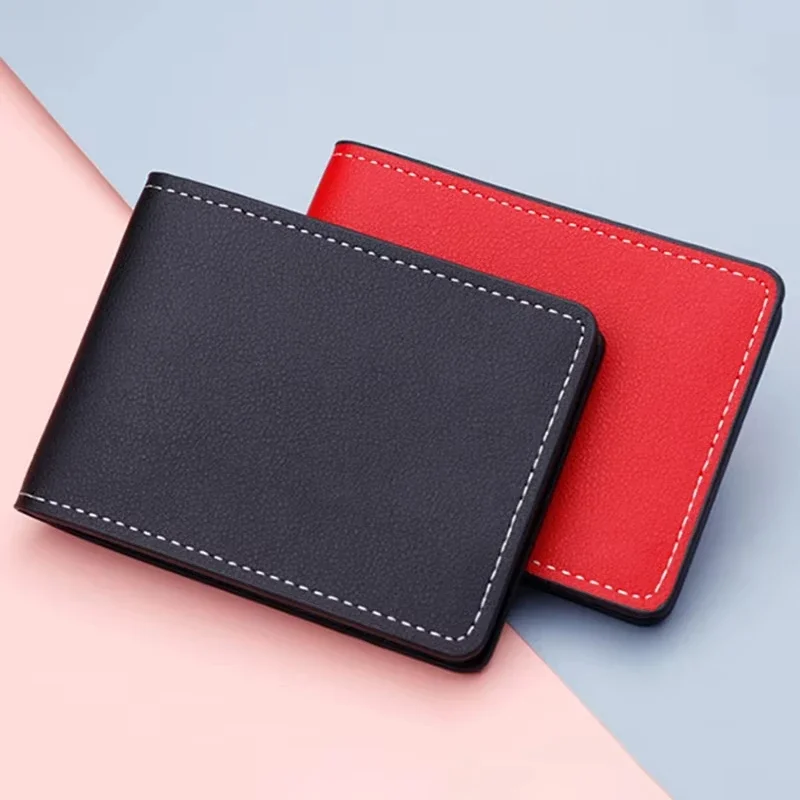 

Простой тонкий чехол из искусственной кожи для кредитных карт, водительских прав, автомобильных документов, удостоверений личности, паспортов и сертификатов.