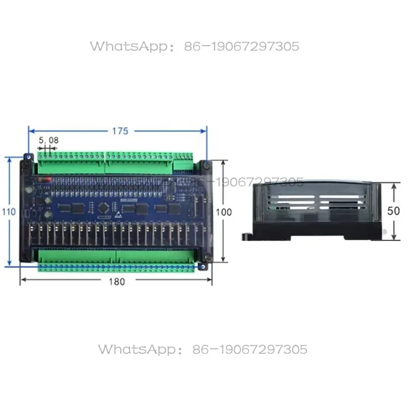 CWT-BK-2222 22Di 22Do Digital input and output RS232 Rtu Io Module