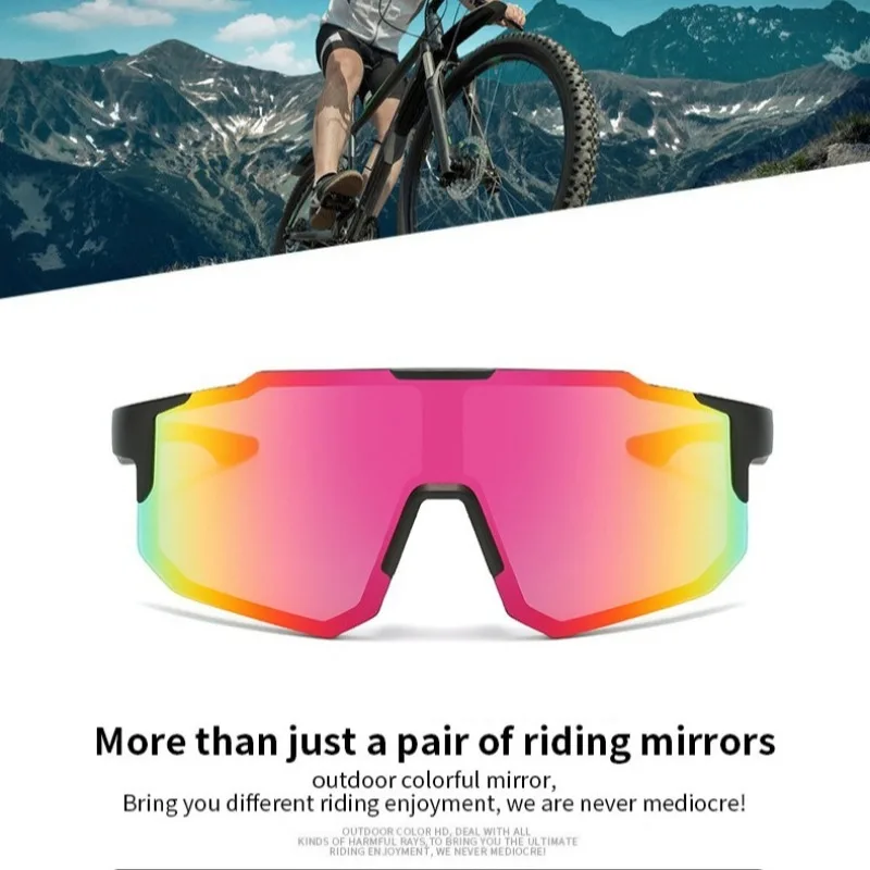 Fahrradbrille Sonnenbrille für Männer Frauen Radfahren Sonnenbrille Brille Outdoor Sport Sonnenbrille – Detail 3