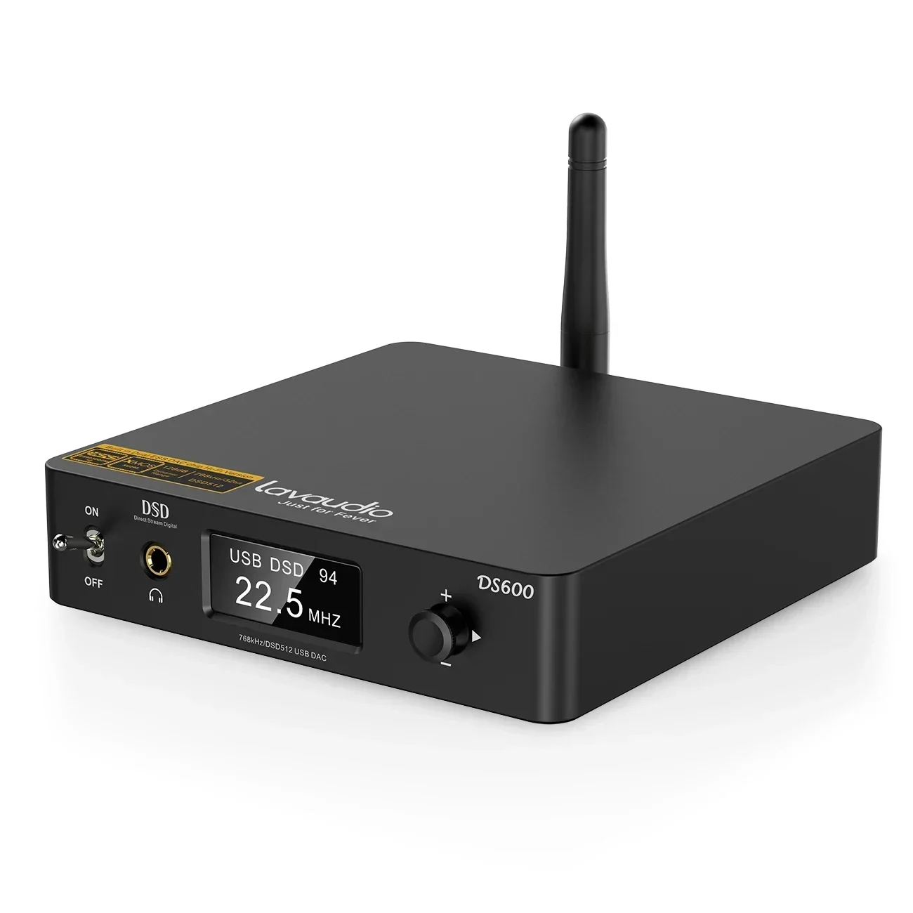 1Mii DS600 Desktop Stereo Audio Power Amplifier & Headphone Amp Support APTX Bluetooth 5.0 ESS DAC Chip With Remote Control