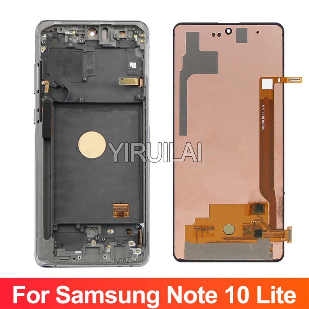 OLED For Samsung Galaxy Note 10 Lite LCD Display Digitizer Touch Screen For Samsung  N770 N770F LCD Screen Replacement