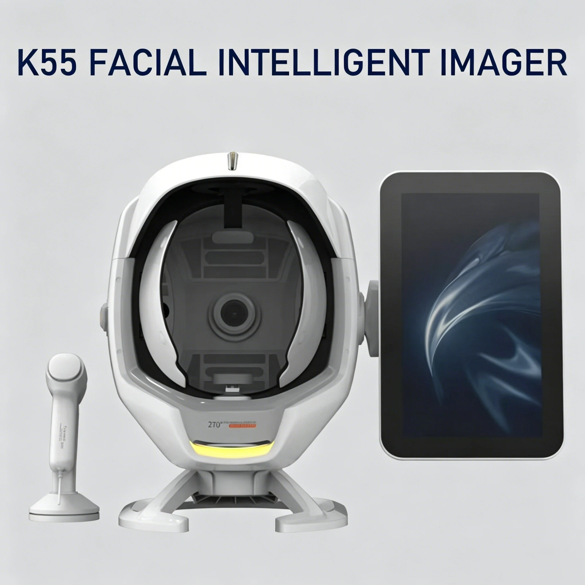 2026 New 3D Skin Analyzer, Facial Diagnostic Equipment, Skin Texture Detector, Photo Analysis Suitable for Beauty Salon Home Fur