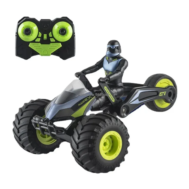 Dual Mode Inverted Walking Remote Control Stunt Motorcycle Car 360°Rotatio Lighting Dynamic Sound Effects RC Motorcycle Boy Gift