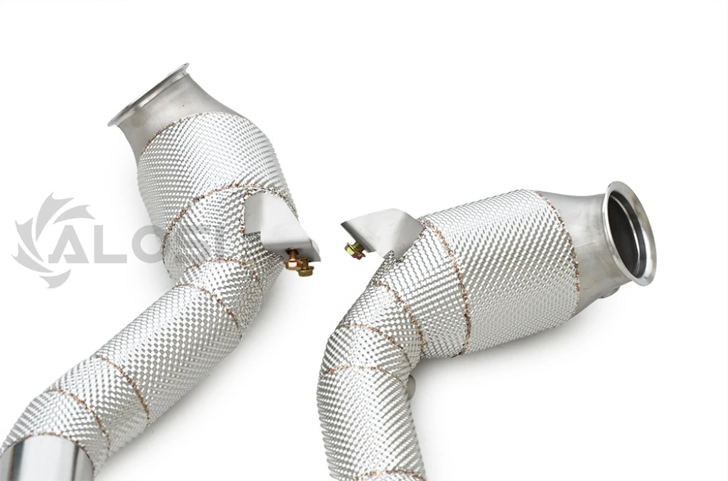 Suitable for Mercedes AMG M178 C190 GT GTC GTS GTR Stainless Steel Exhaust pipehead