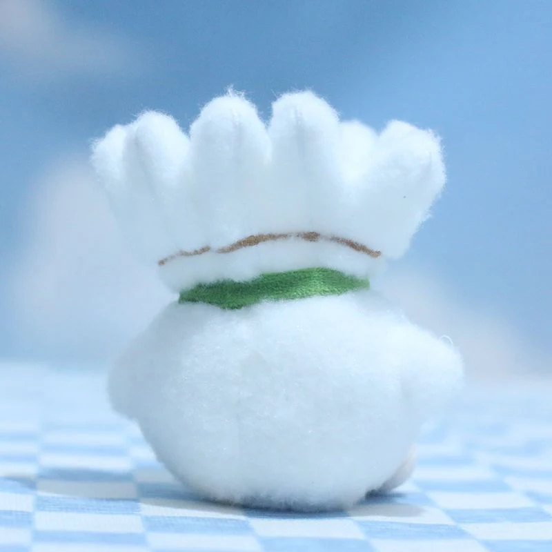 12CM Cotton-Stuffed Plush Keychain With Cartoon Badminton Design Perfect as Backpack Decor or Gift For Birthday