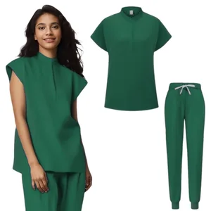 Weibliche medizinische Uniformen, Peeling -Sets, Pflegezubehör, Schönheitssalon, Wellnessankleidung, chirurgische Tatsache, Labor, Krankenhaus, Krankenhaus 8 Hauptverkaufs -Veterinärumläufe - №4