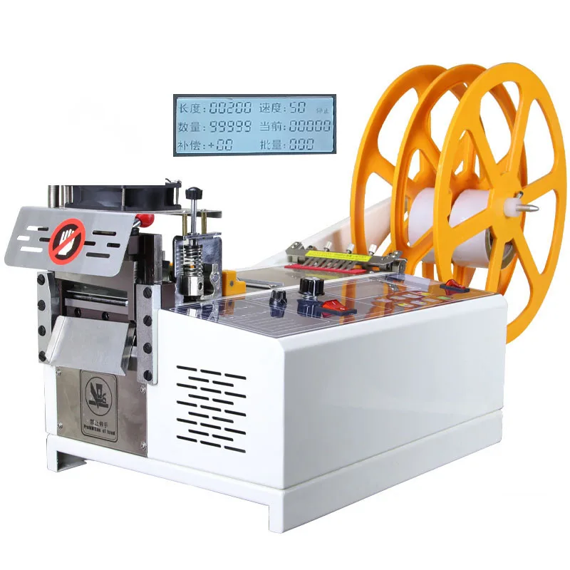 

Automatic Computerized Rope Cutting Machine Cold and Hot Zipper Cutting Ribbon Cutting Webbing Machine Elastic Band