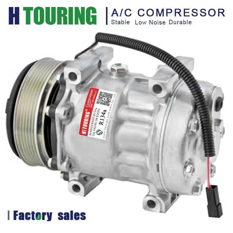 

Auto car air conditioning ac a/c compressor For Farm Off Road SANDEN 7H15 SD7H15 Sanden 8244 1201366 4281803M1