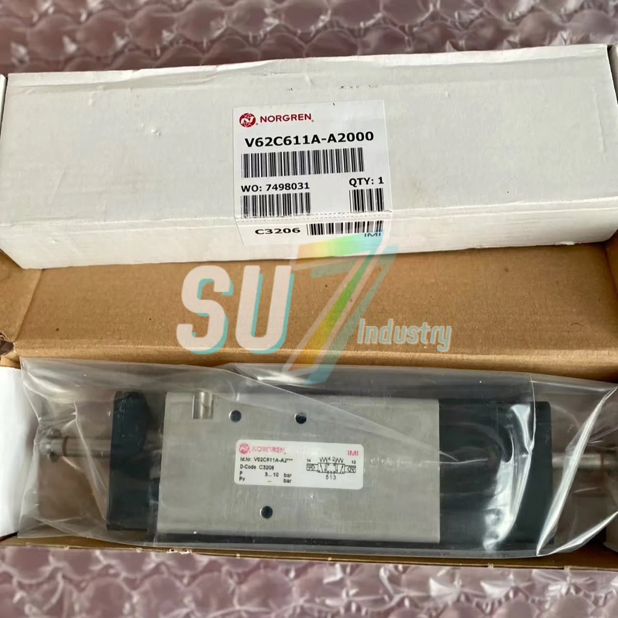 

Solenoid Valve new in stock V62C611A-A2000 SXE9573-180-00