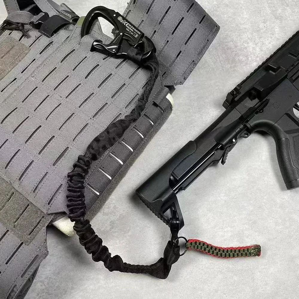 Taktisches Sicherheitsseil Navy Seal Save Sling Schnellverschluss-Metallschnalle Raubprävention Sicherheitsseil Fester Sling – Detail 6