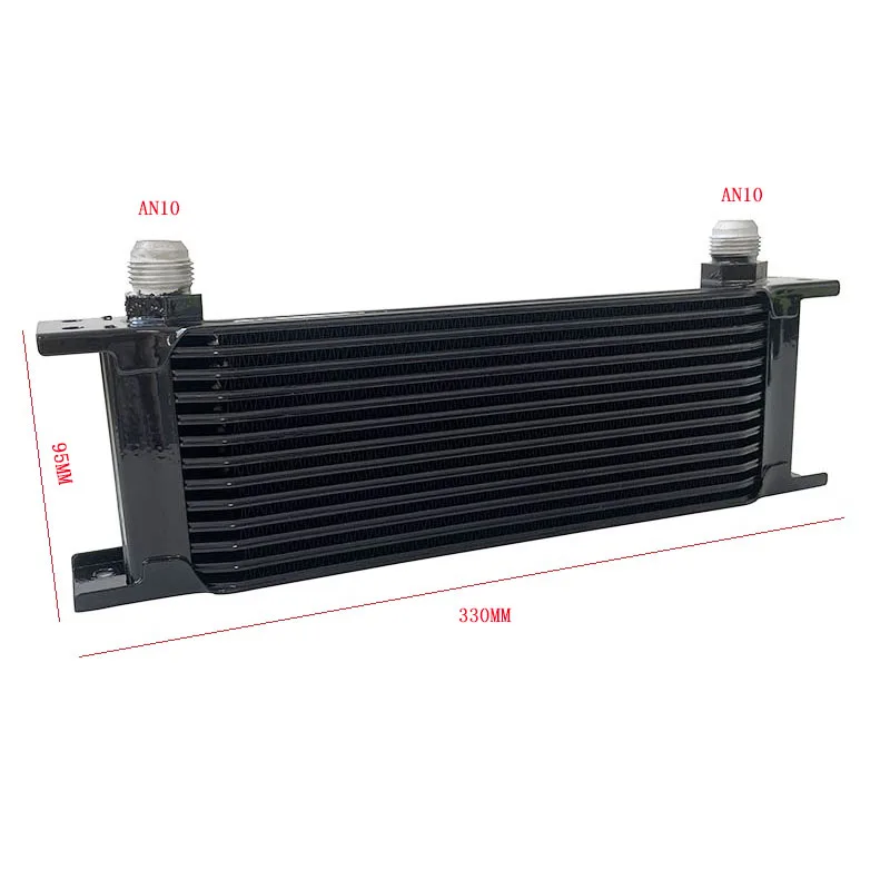 13/16/19/25Rows Oil Cooler British Type Car Engine AN10 Cooling Radiator Replacement Universal Cooler Aluminum