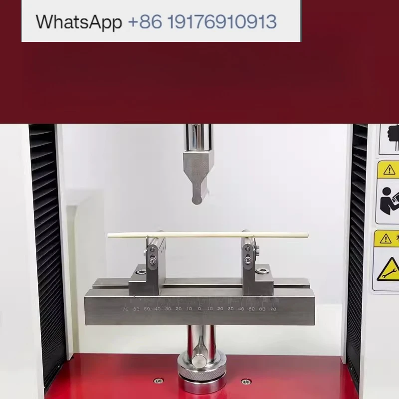 Three or four point bending fixture tensile pressure testing machine metal compression fracturing fixture tooling