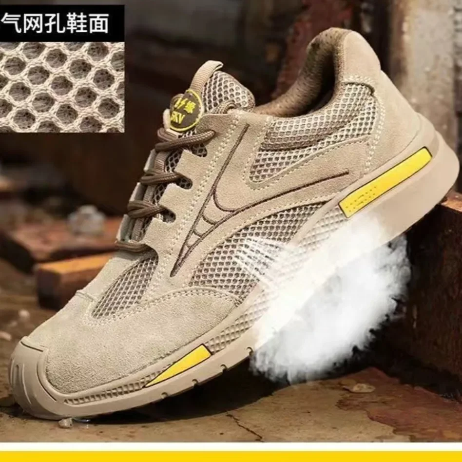 

DurableInsulated Shoes Anti-smashing And Anti-piercing Labor Insurance Shoes Deodorant And Breathable Work Shoes