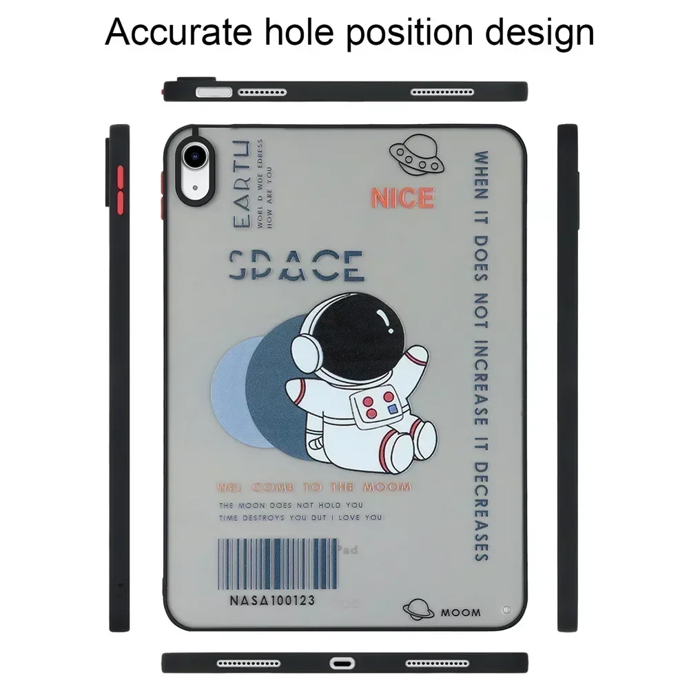 Para iPad 10 10.a generación funda 2022 8th 9th 7th 10,2 para iPad Pro 11 Air 5 4 10,9 Mini 6 fundas iPad 5th 6th 9,7 funda dura para PC