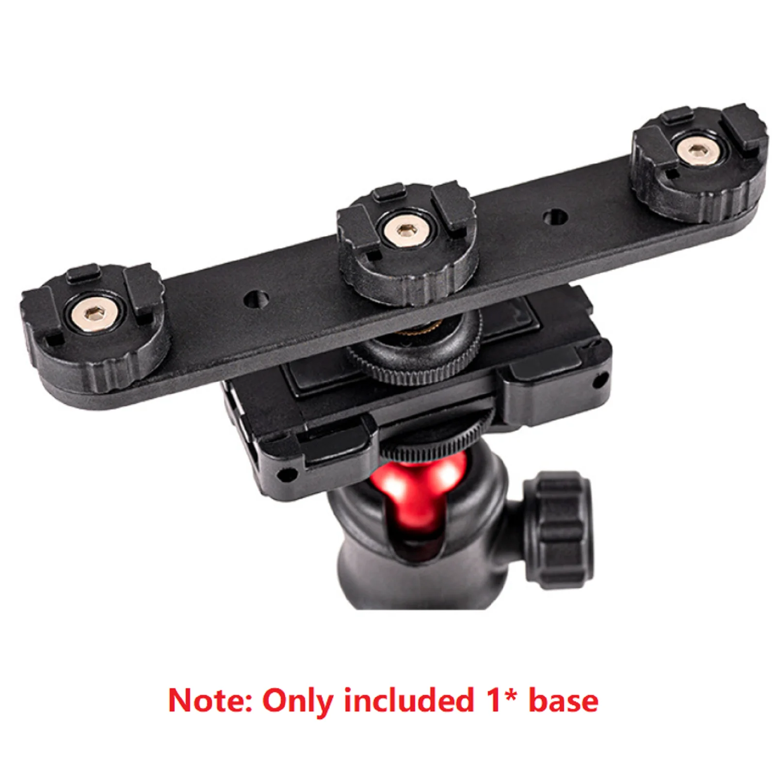 For Triple Hot Shoe Bracket Mount Holder For Nikon Canon Sony DSLR SLR Camera Monitor Mount Fill Light Microphone Camera Bracket