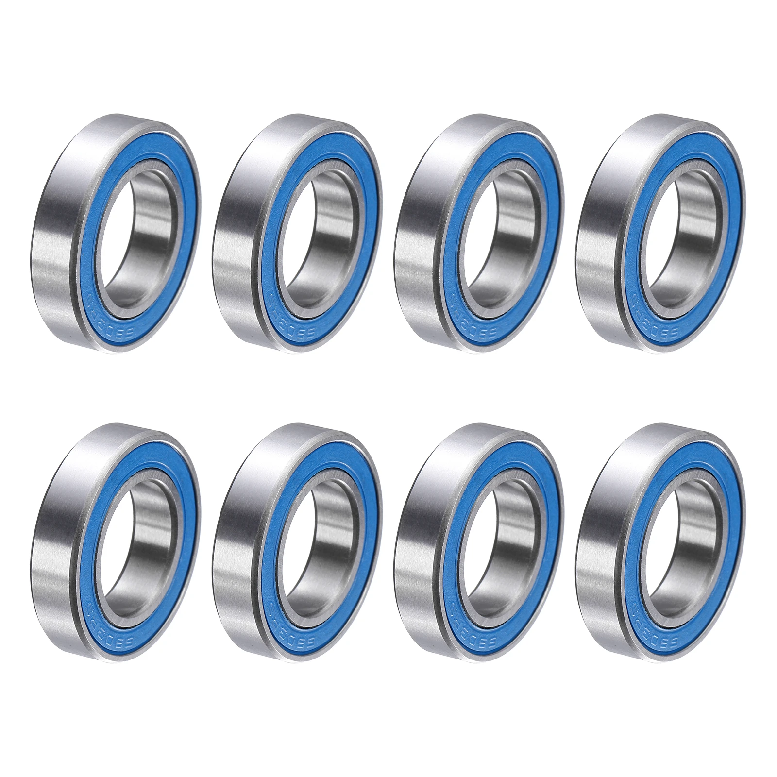 4/8Pcs Deep Groove Micro Bearing Double Rubber Sealed Chrome Steel Small Bearings ABEC5 Z4 Low Noise for Machinery Micro Motors