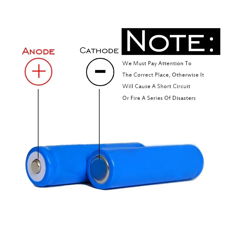 2pcs 18650 3.7V Rechargeable Battery 1200mah 1500mah 1800mah 2000mah 2200mah 2600mah 3400mah Pointed Li-po Lithium Battery