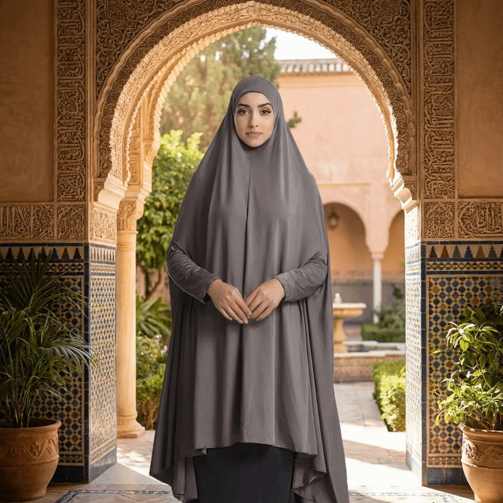 Caftán Musulmán Liso, Abayas,  - Abaya Modest Wear reseña y precio