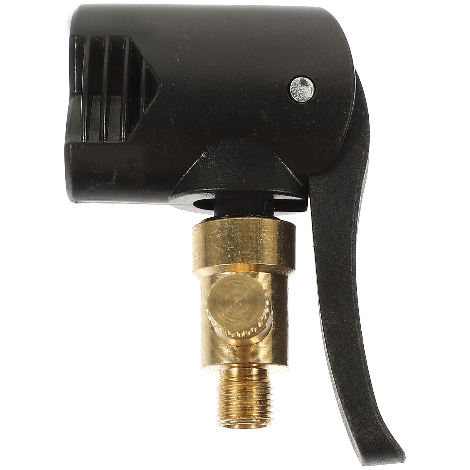 

Brass Tire Inflator Chuck Clip Open End Connector Air Hose Clamp For Car Bike Motorcycle Portable Pump Attachment