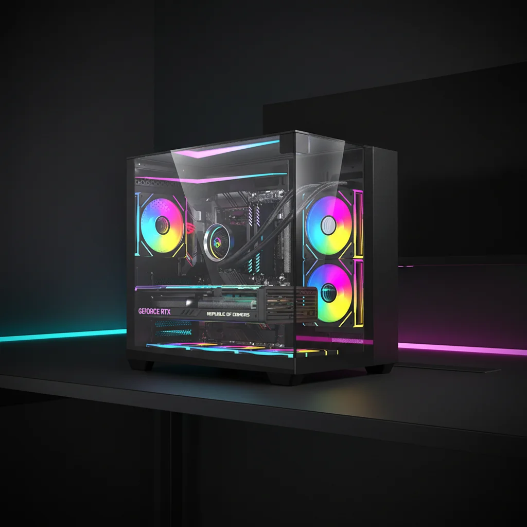 คอมพิวเตอร์ตั้งโต๊ะสำหรับเล่นเ - Pc Gaming Rtx 4060 บทวิจารณ์และราคา