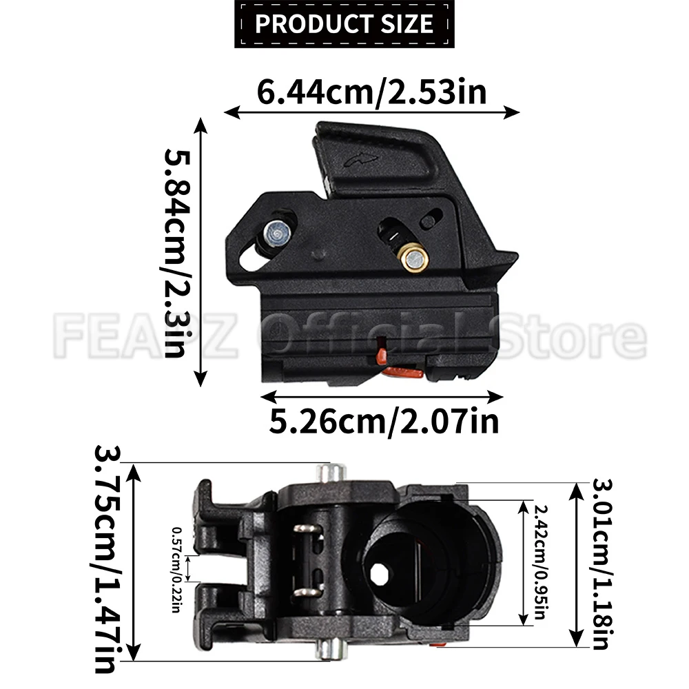 OEM 382905 Drive Head Assembly for SMD 57 - High Torque Hex Shaft with Impact Resistant Magazine Gear
