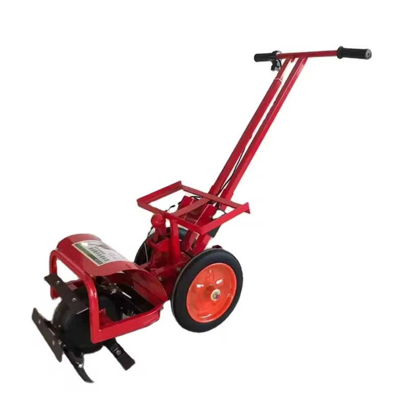 For 2026 Ditching Soil Loosening Soil Turning Function Electric Micro Tillage Machine Small Lawn Mower Weeder
