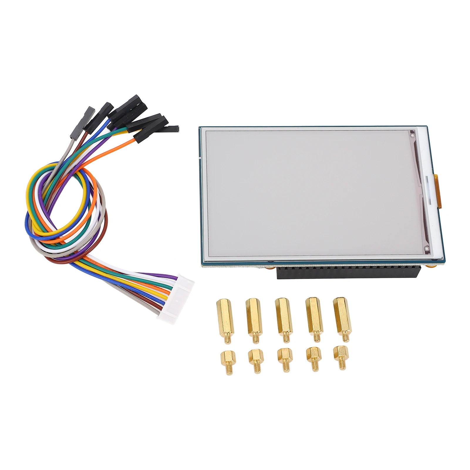 Electronic Paper Display 3.3V 5V Red Black White Electronic Paper Display 360x240 Low Power Consumption 3.52 Inch for RasPi 4B