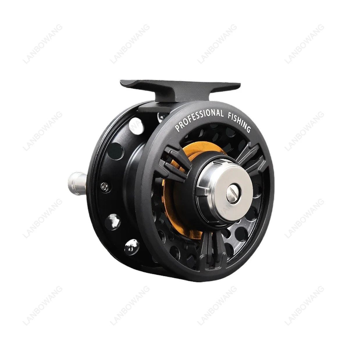 FB75 Metal Fly Fishing Reel Front Drag Float Wheel Portable Metal Fishing Reel For Freshwater Saltwater Angling