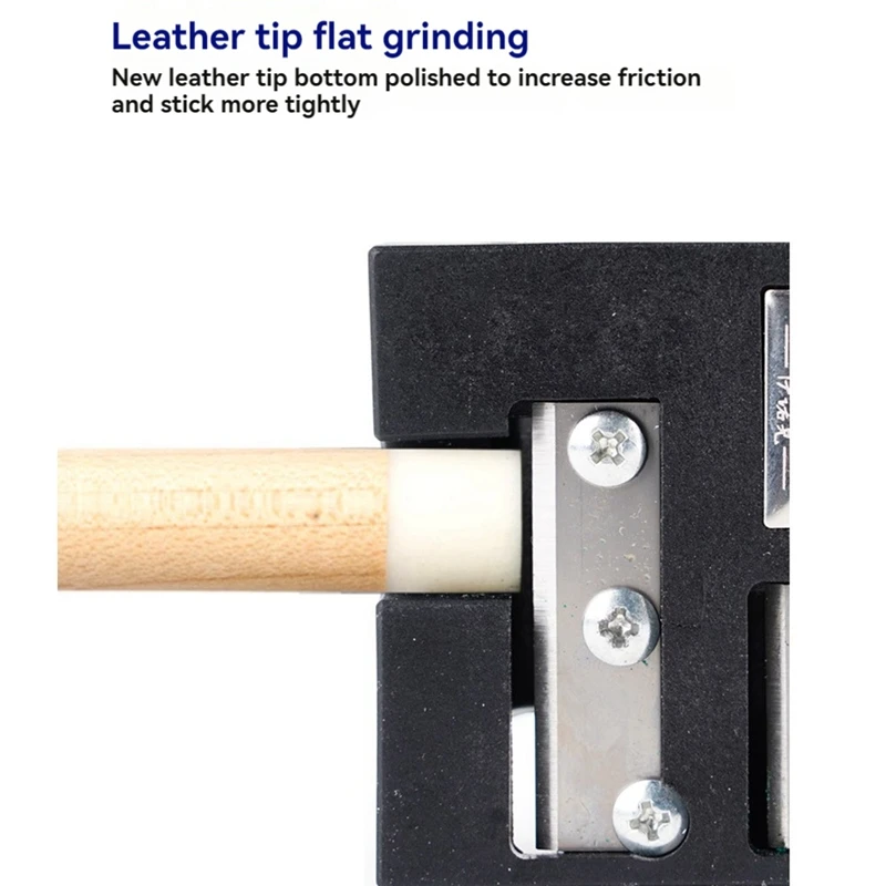 11-In-1 Multifunctional Billiards Pool Cue Tip Corrector Shaper Sandpaper Repair Tool Billiard Accessory