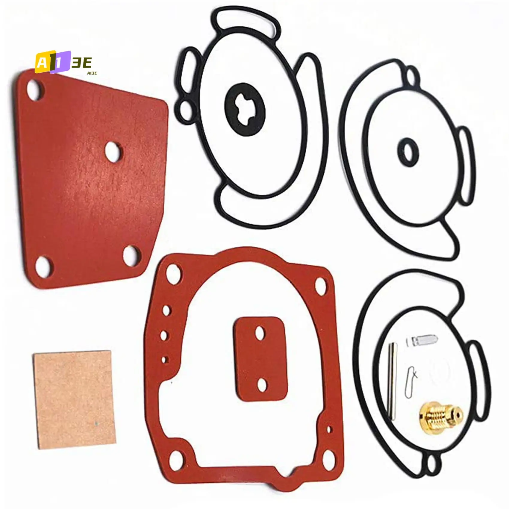 

A03E-Carburetor Repair Kit For Johnson Evinrude V4 V6 90 115 125 150 175 HP 438996 18-7247 Motorcycle Parts Replacement Parts