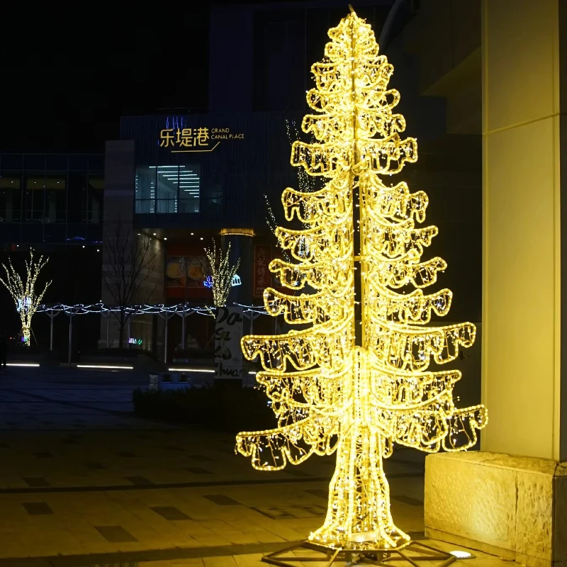 outdoor 3D diode holiday decorative lights 3D theme lights street decoration diodes Christmas lights Christmas display
