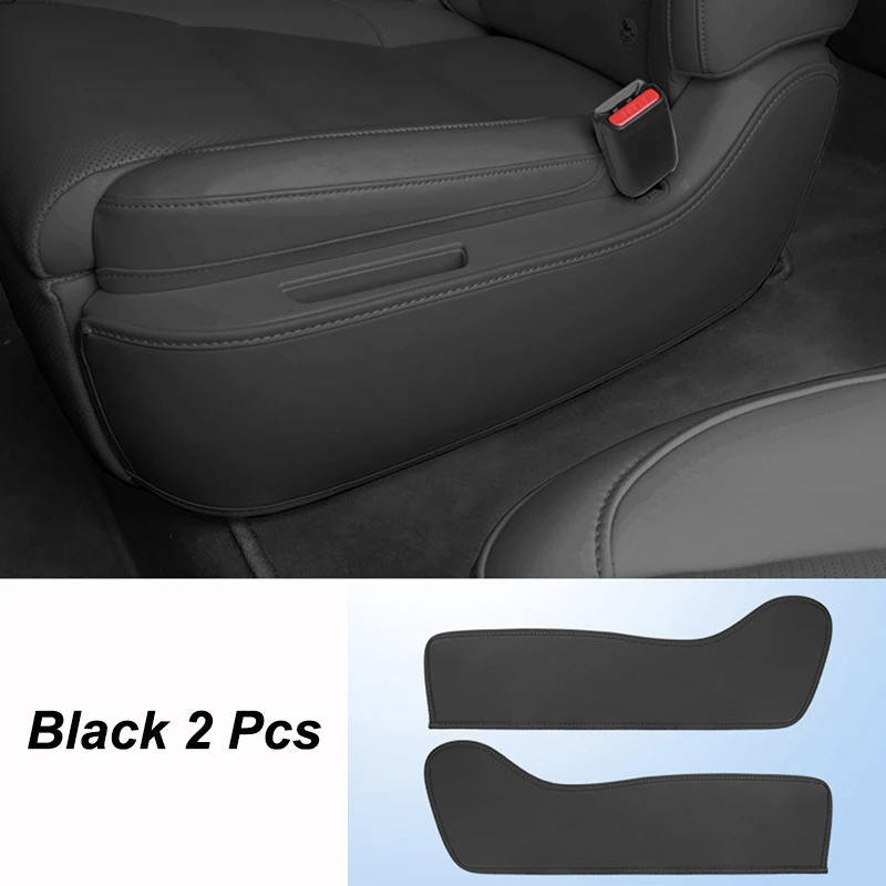 For Leading Ideal LiXiang L8 L9 2022 2023 Interior Second Row Seat Side Border Kick Pad Leather Interior Accessories