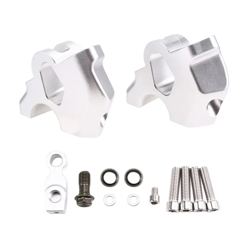 A73X-Motorcycle Handlebar Risers Handlebar Clamp Height Adapter Motorcycle Accessories