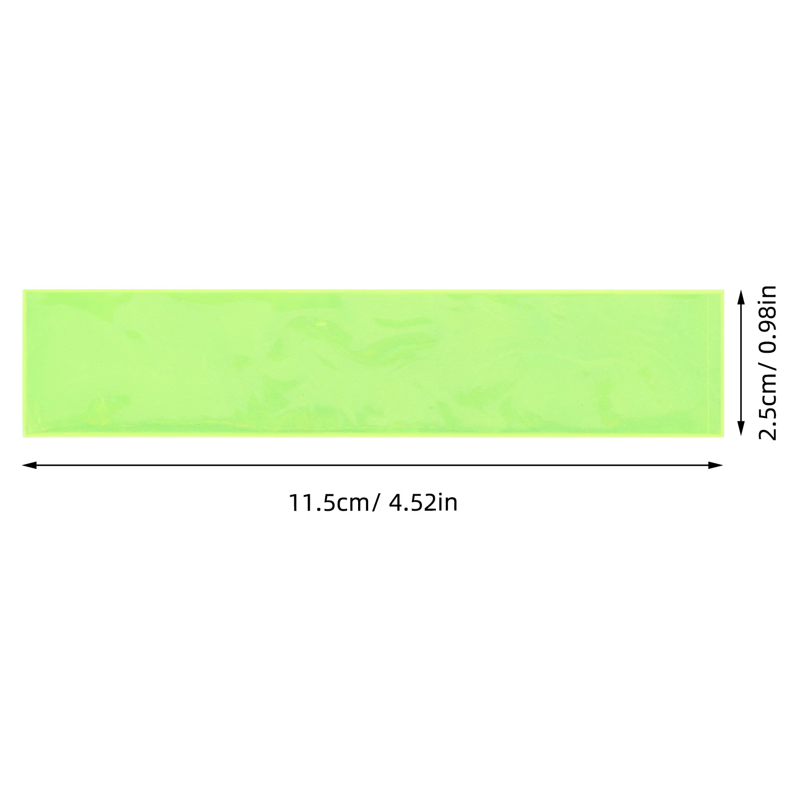 1 ورقة ملصقات أمان عاكسة لحقائب الظهر خوذات الدراجات القبعات الصلبة شرائط عاكسة لاصقة شريط عاكس عالي الوضوح #5