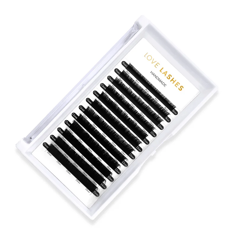 Classic Individual Volume Lash Individual Classic Eyelash Extension Cc Soft False Eyelashes Russian Volume Faux Mink Lashes