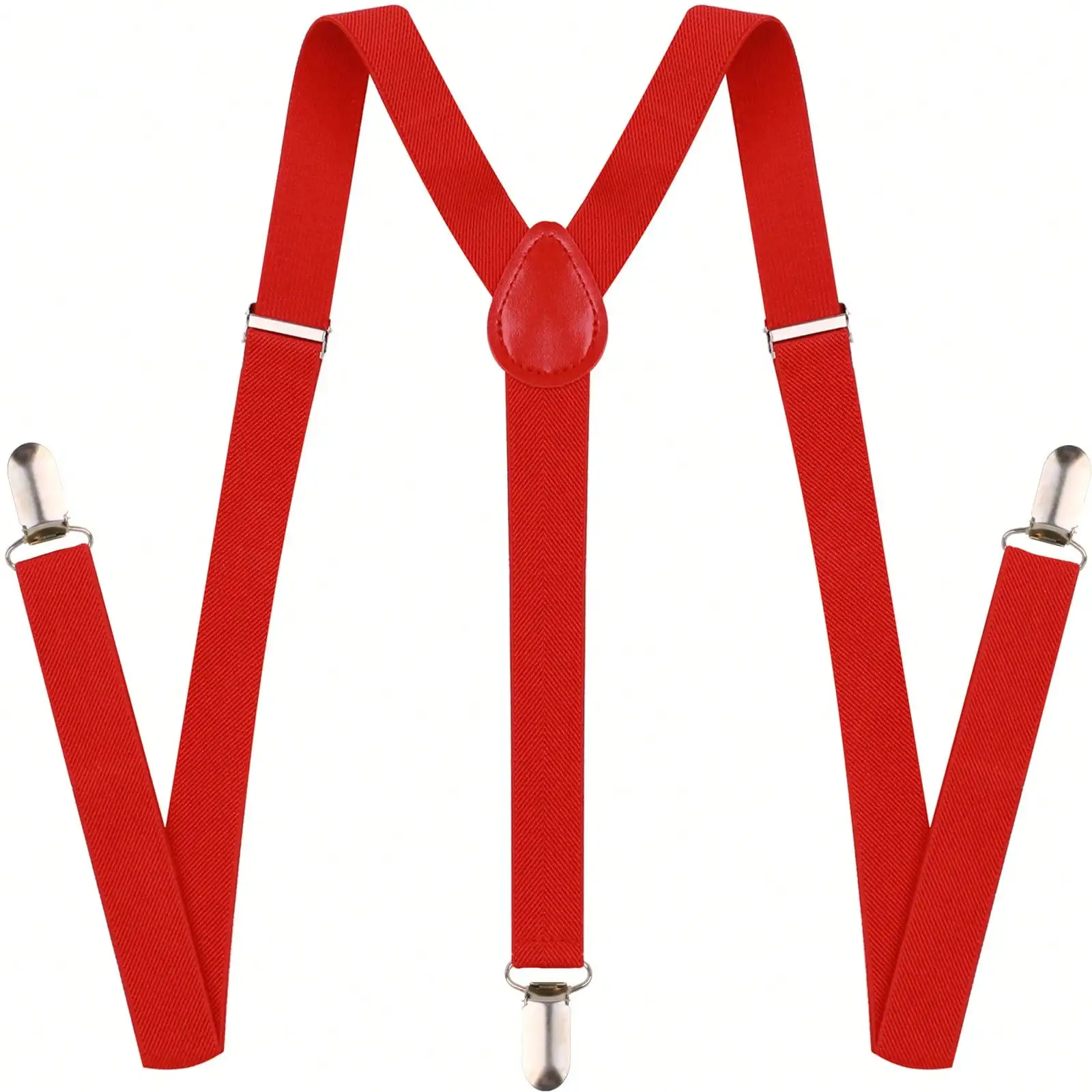빈티지 스타일 남성용 서스펜더, 마이크로 엘라스틱 직조, 클래식 Y자형 디자인, 아크릴 소재 - 결혼식 및 기타 행사에 이상적