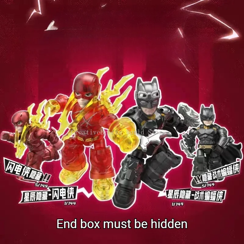 BLOKEES DC Heroes Star Series Wave 2 Building Block Figures The Flash Superman Wonder Woman Assemble Action Figure Toy Gift view 6