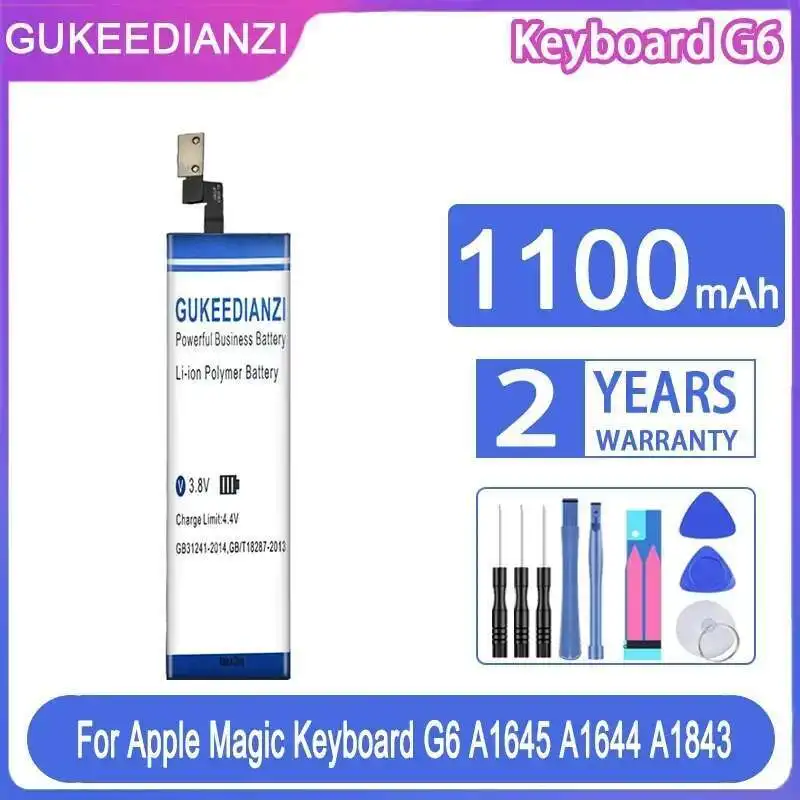 

Wireless Keyboard Battery 1100Mah For Apple Magic A1645 A1644 A1843 G6