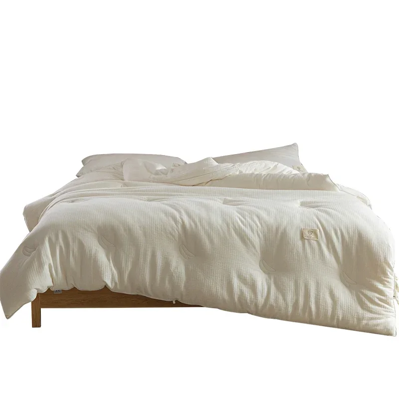 Class A maternal and infant cotton soybean fiber winter quilt spring and autumn quilt thickened warm silk cotton quilt