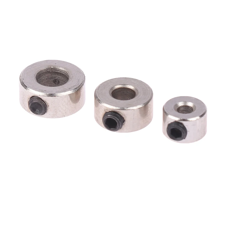 10PCS Wheel Collar Locker Shaft Axle Steel Bushing Landing Gear Stopper Inner Dia 2.1/3.1/4.1/5.1MM For RC Airplane Replacement