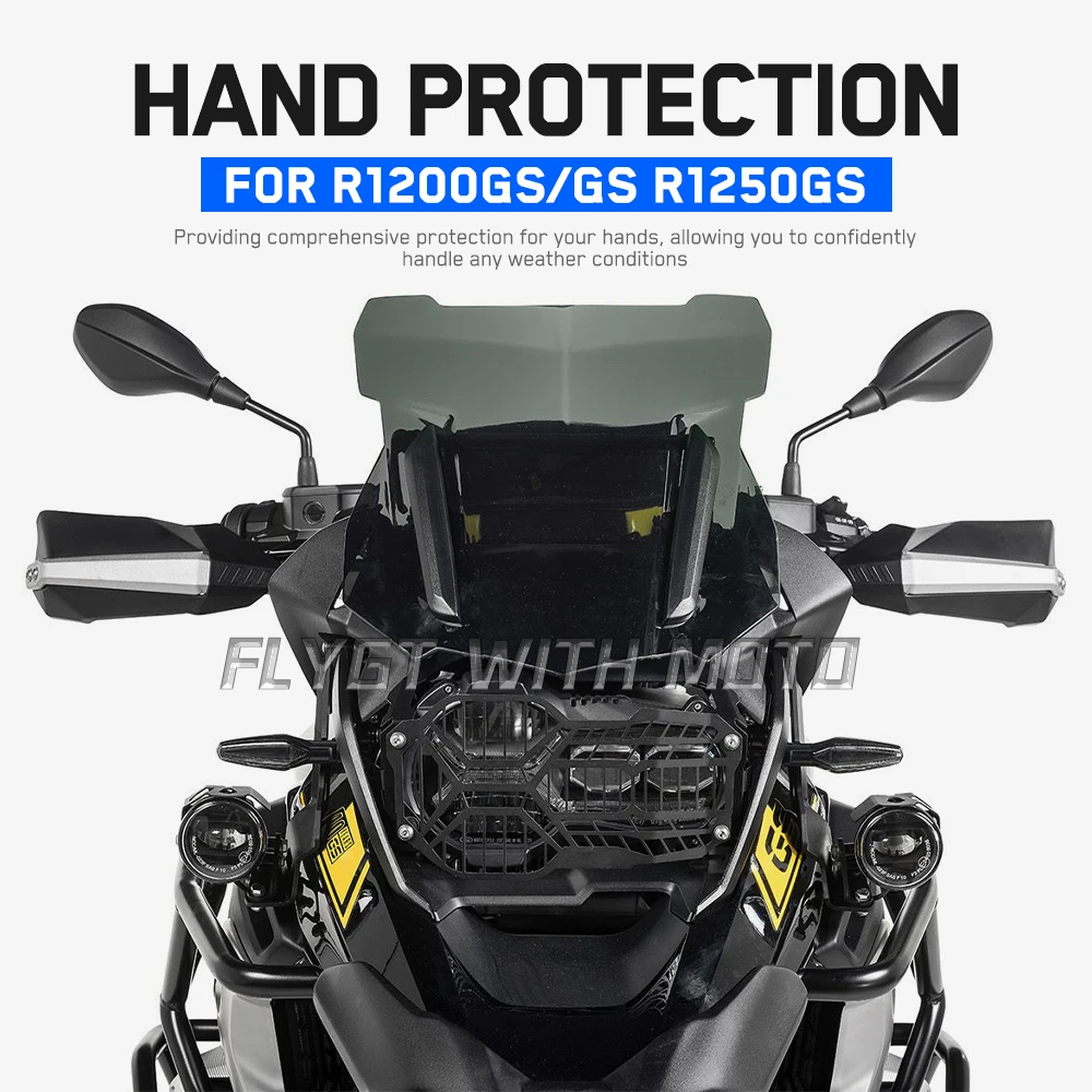 Protector de mano para motocicleta, Deflector de viento, Protector de manillar, kit de barra de cepillo FOR BMW R 1200 GS R1200