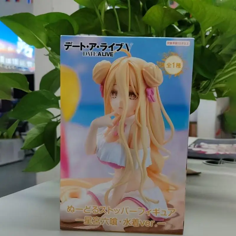 

In Stock Genuine Furyu Date A Live Hoshimiya Mukuro Swimsuit New and Unopened Anime Figure Model Collector Ornament Toy Gift