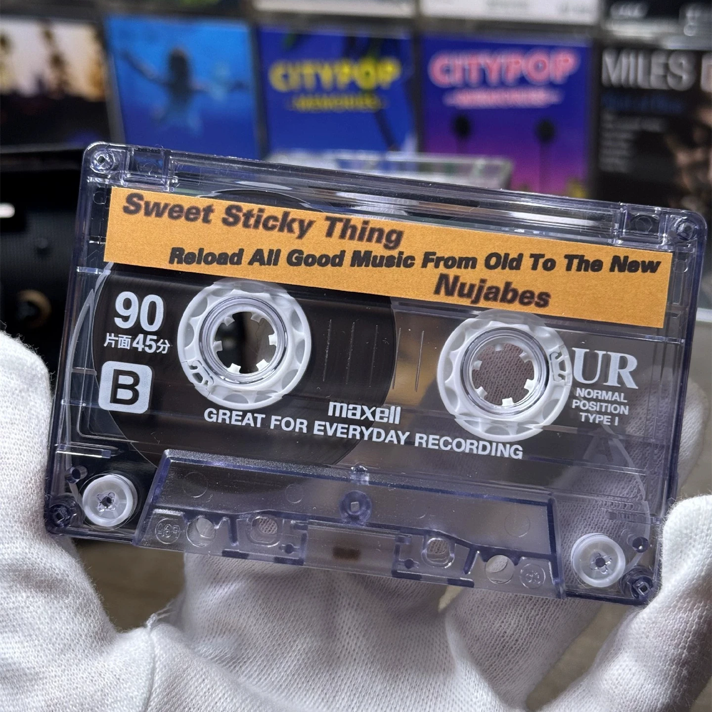 Soul Nujabes Music Tape Sweet Sticky Thing Album Come To Me Cassettes Cosplay Walkman Recorder Car Soundtracks Box Party Music