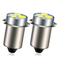 2pcs P13.5S PR2 E10 LED Flashlight Bulb Lamp 3V 6V 12V Led Bulb Replacement for Fulton Torch Bulb 3 Volt Screw Lighting 6000K