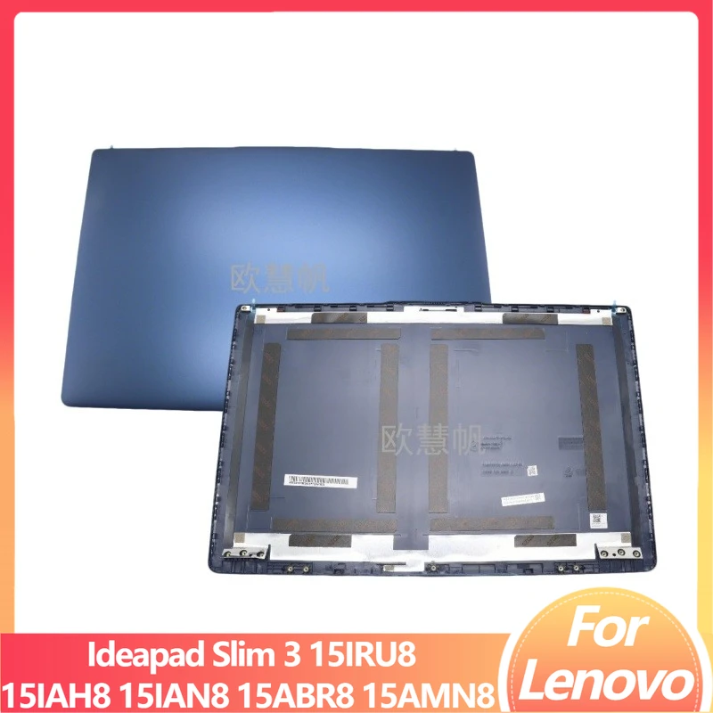 M New Laptop Case for Lenovo Ideapad Slim 3 15IRU8 15IAH8 15IAN8 15ABR8 15AMN8 15IRH8 LCD Cover Top Case Blue 5CB1K18634